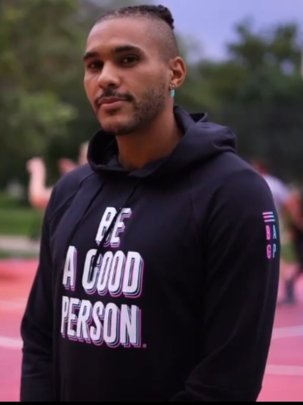 LOUD by lululemon x Be A Good Person City Sweat Pullover Hoodie Men's Size Large